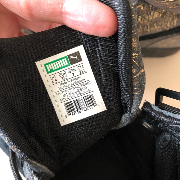 Puma Sky wedge Iri suede sneakers - Picture 8 of 8